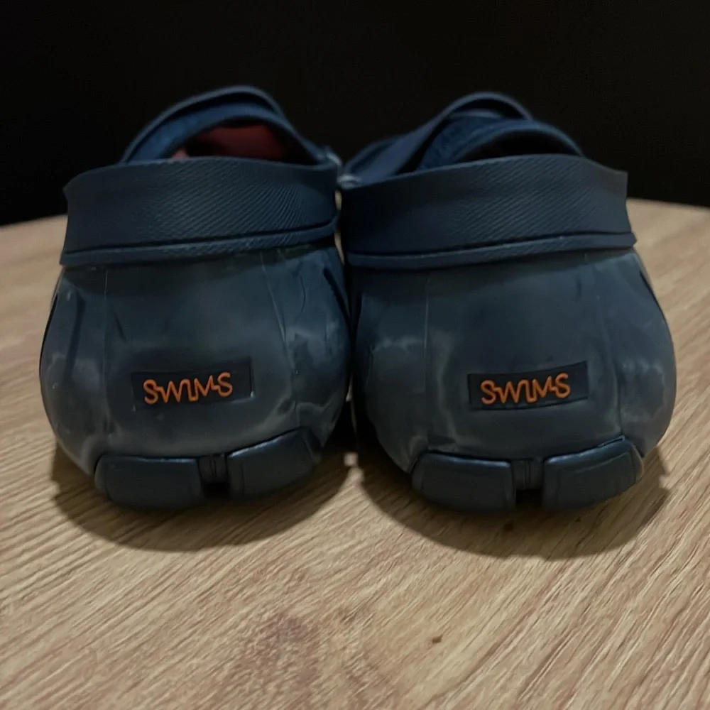 Swims Classic Penny Loafers in Navy Blue